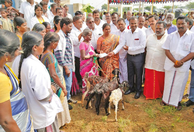 சங்கரன்கோவில் அருகே புதிய கால்நடை மருத்துவ ஆஸ்பத்திரி அமைச்சர் ராஜலட்சுமி திறந்து வைத்தார்