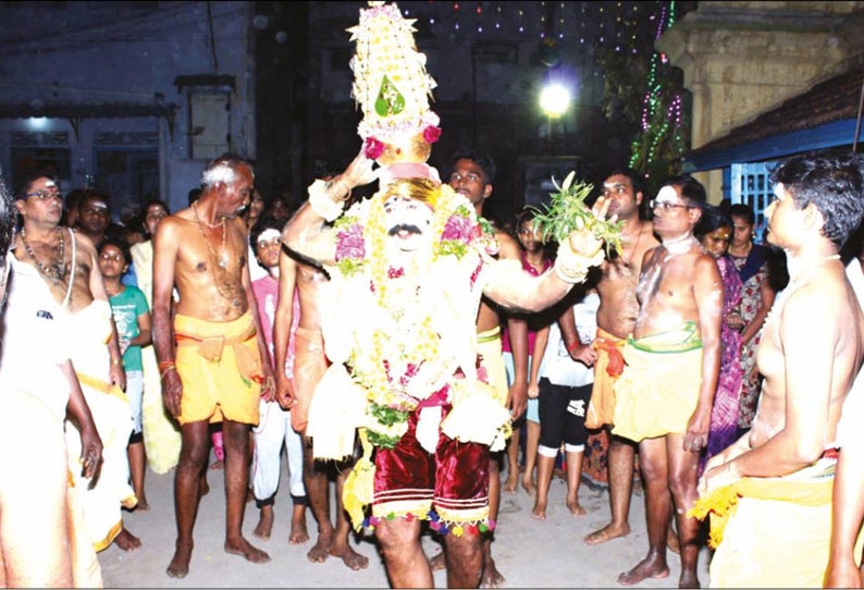 குளித்தலை பகவதி அம்மன்-கருப்பண்ணசாமி கோவில் திருவிழா