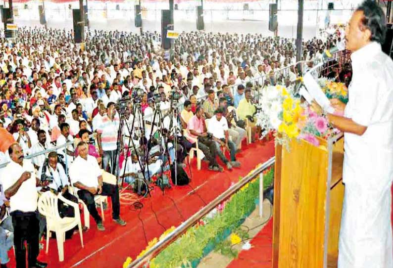 தி.மு.க. நடத்திவரும் ஊராட்சி சபை கூட்டத்தால் ஆளுங்கட்சிக்கு பயம் மு.க.ஸ்டாலின் பேச்சு