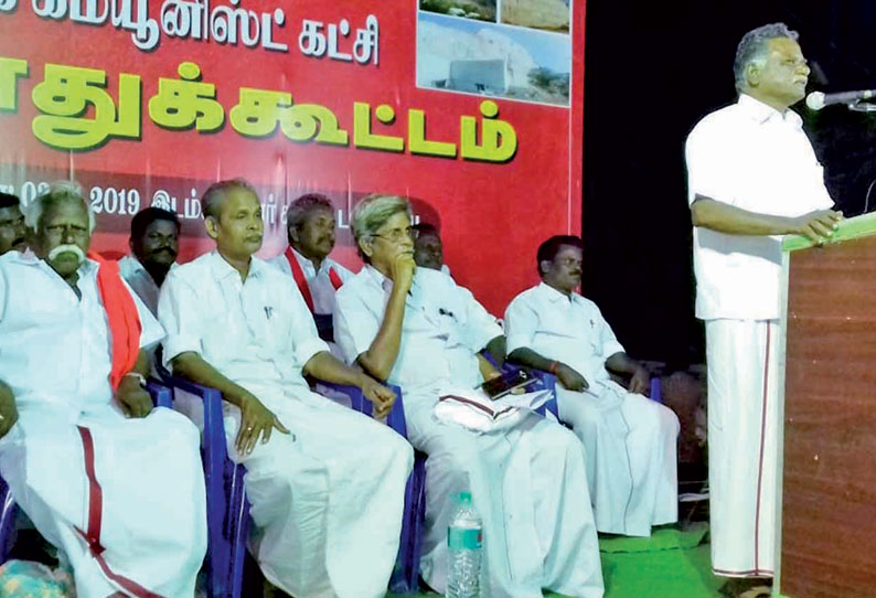 “ரூ.1,000 பொங்கல் பரிசு தேர்தலுக்கான டோக்கன்” முத்தரசன் குற்றச்சாட்டு