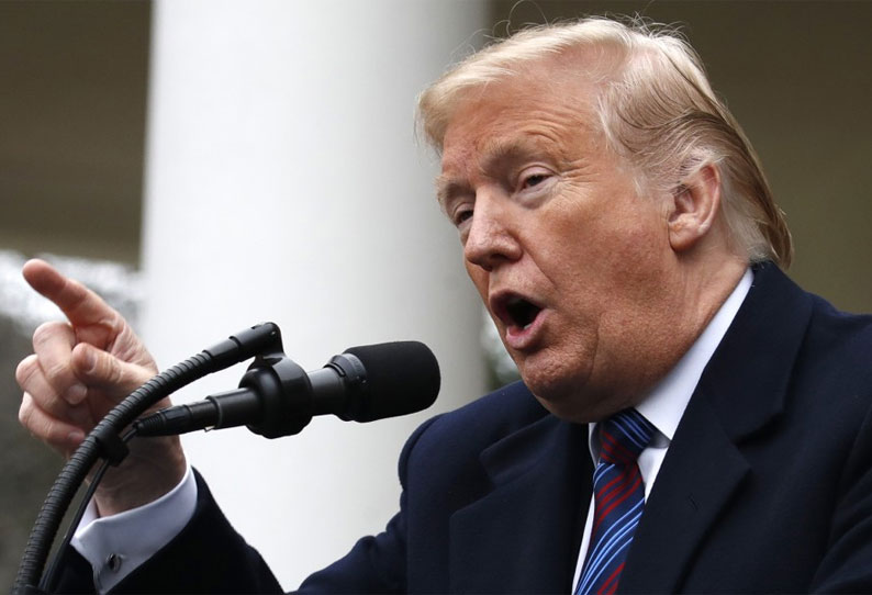 அவசர நிலையை அறிவித்து தடுப்புச் சுவர் கட்டுவேன் - அமெரிக்க ஜனாதிபதி டிரம்ப் ஆவேசம் அவசர நிலையை அறிவித்து தடுப்புச் சுவர் கட்டுவேன் - அமெரிக்க ஜனாதிபதி டிரம்ப் ஆவேசம்