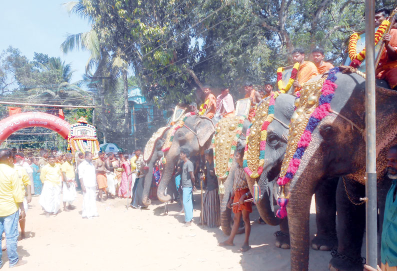 புங்கறை பத்ரகாளியம்மன் கோவிலில் பட்டாபிஷேக விழா