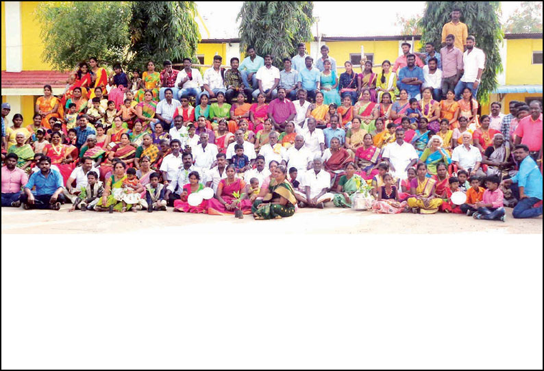 6 தலைமுறையினர் ஒன்றுகூடினர்: ஒரே குடும்பத்தை சேர்ந்த 361 பேர் கொண்டாடிய காணும் பொங்கல்