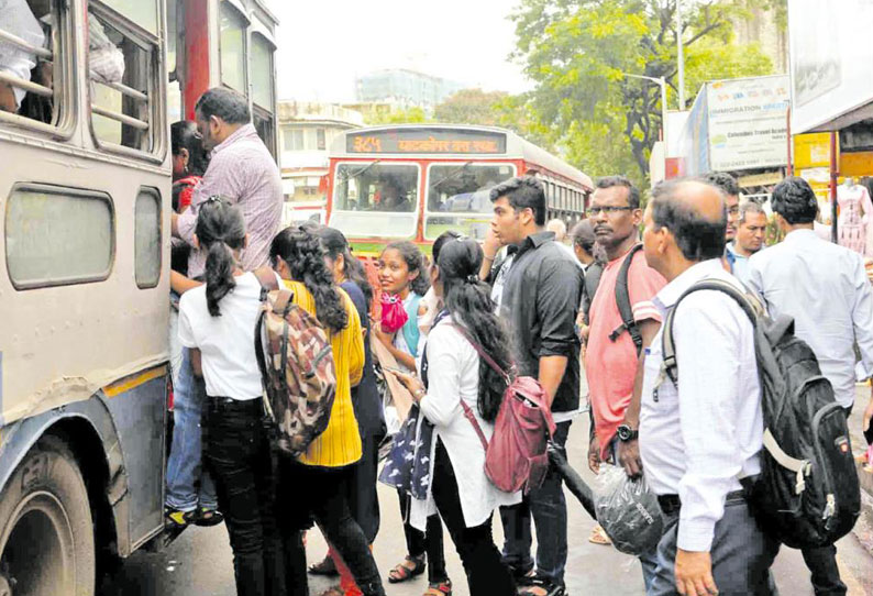 மும்பையில் இனி குறைந்த செலவில் பயணிக்கலாம் பஸ் கட்டணம் அதிரடி குறைப்பு குறைந்தபட்ச கட்டணம் ரூ.5