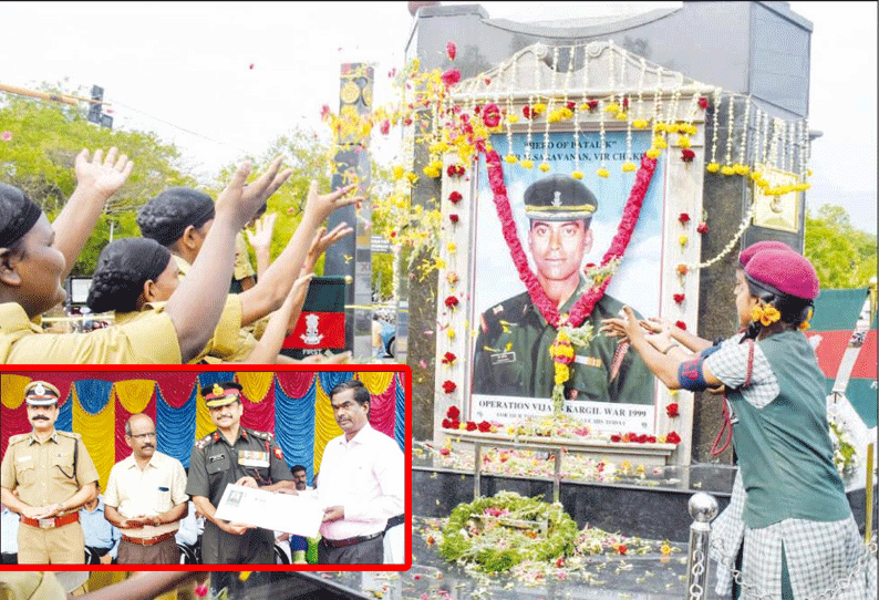 திருச்சியில் புதுப்பொலிவுடன் மேஜர் சரவணன் நினைவகம் பீகார் ராணுவ அதிகாரி திறந்து வைத்தார்