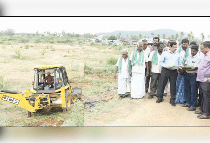 குடிமராமத்து பணிகளை விரைந்து முடிக்க வேண்டும் விவசாய சங்கங்களுக்கு கலெக்டர் வேண்டுகோள்