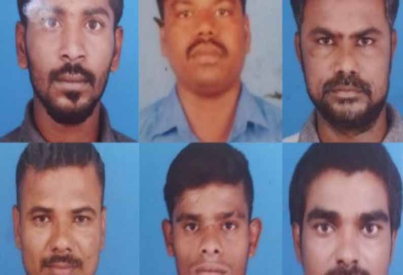 கரூர் தந்தை மகன் கொலை : மதுரை மாவட்ட நீதிமன்றத்தில் 6 பேர் சரண்
