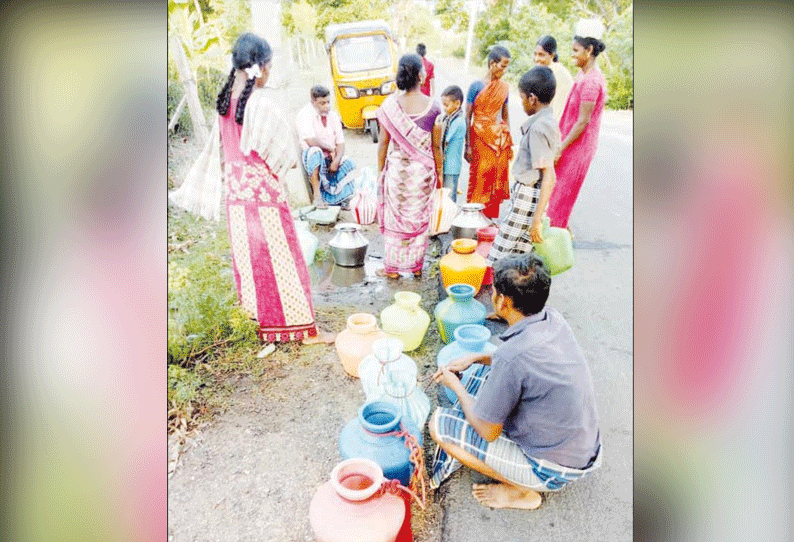 மண்ணச்சநல்லூர் ஒன்றியத்தில் கடும் குடிநீர் தட்டுப்பாட்டால் பொதுமக்கள் அவதி