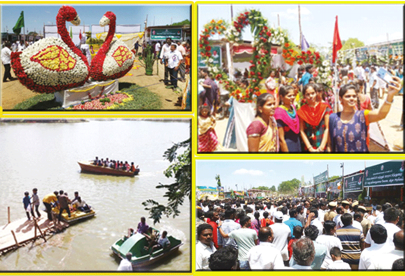 ஜவ்வாதுமலை கோடை விழாவில் குவிந்த சுற்றுலா பயணிகள் ‘செல்பி’ எடுத்து மகிழ்ந்தனர்