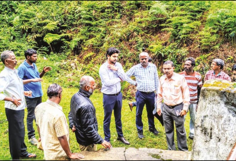 கோத்தகிரியில் ஆய்வு, கிணறுகளை தூர்வார உடனடி நடவடிக்கை - அதிகாரிகளுக்கு, உதவி கலெக்டர் உத்தரவு