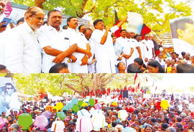 ராமநாதபுரம் மாவட்டத்தில் குடிநீர் பிரச்சினைக்கு உடனடியாக தீர்வு காணவேண்டும் - தி.மு.க. பொறுப்பாளர் வலியுறுத்தல்