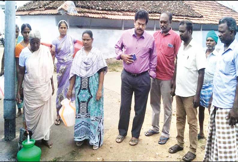 உடுமலை, மடத்துக்குளம் ஒன்றிய பகுதிகளில் குடிநீர் சீராக வழங்க ஏற்பாடு; அதிகாரிகள் குழு ஆய்வு