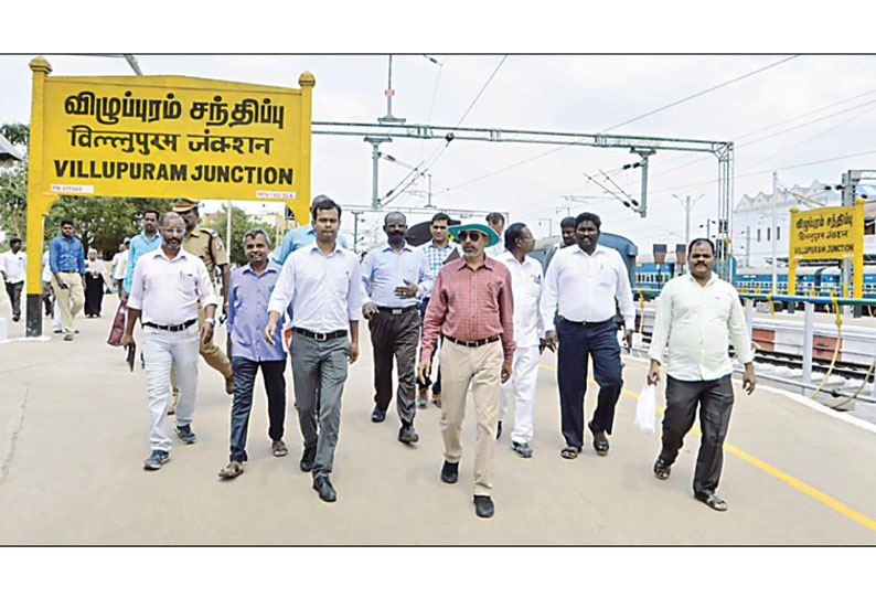 விழுப்புரம்- புதுச்சேரி இடையே பயணிகள் ரெயிலின் வேகம் அதிகரிக்கப்படும் கோட்ட மேலாளர் பேட்டி