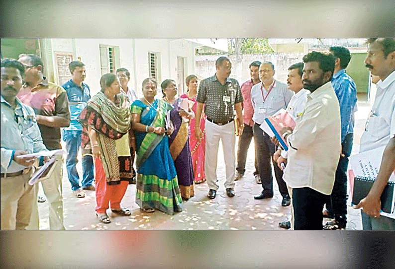 பண்ருட்டி பகுதி வாக்குச்சாவடி மையங்களில் தேர்தல் பொது பார்வையாளர் ஆய்வு