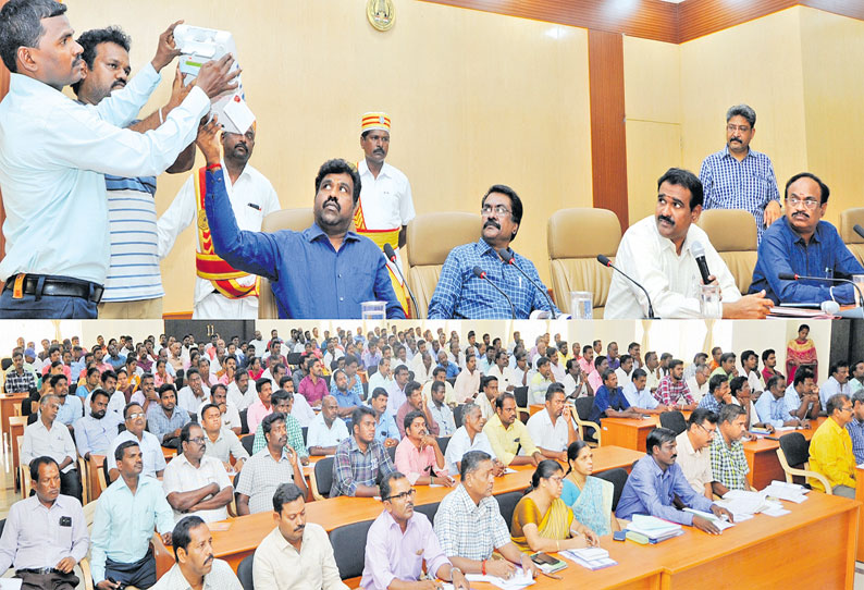 ஓட்டு எண்ணும் அலுவலர்களுக்கு பயிற்சி கலெக்டர் தலைமையில் நடந்தது