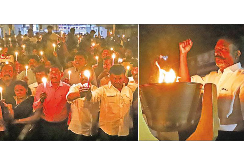 முள்ளிவாய்க்கால் பேரவலம் நடந்து 10 ஆண்டுகள் ஆகியும் இனப்படுகொலைக்கு காரணமான ராஜபக்சே இன்னும் தண்டிக்கப்படவில்லை தொல்.திருமாவளவன் வேதனை