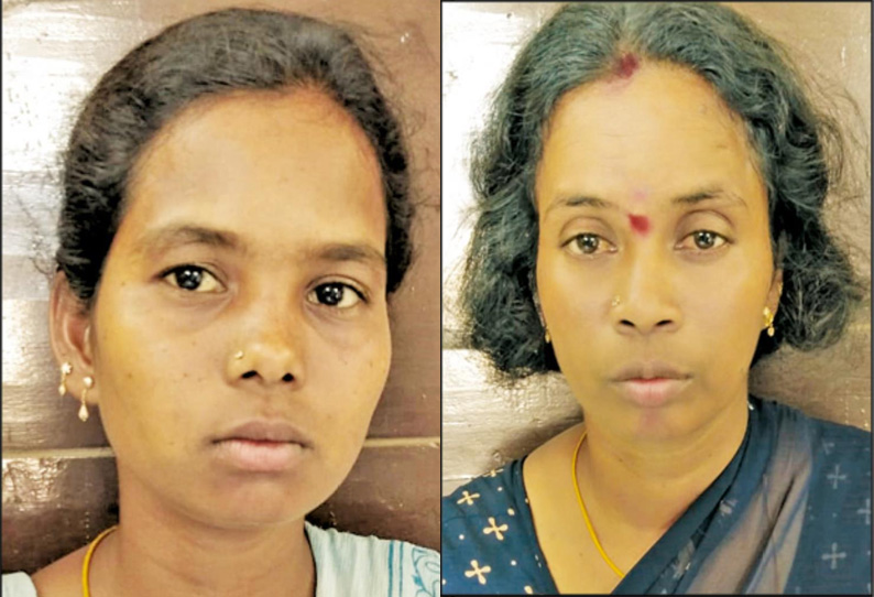 ஆவடி அருகே போலி நகையை கொடுத்து மோசடி செய்ய முயன்ற 2 பெண்கள் கைது