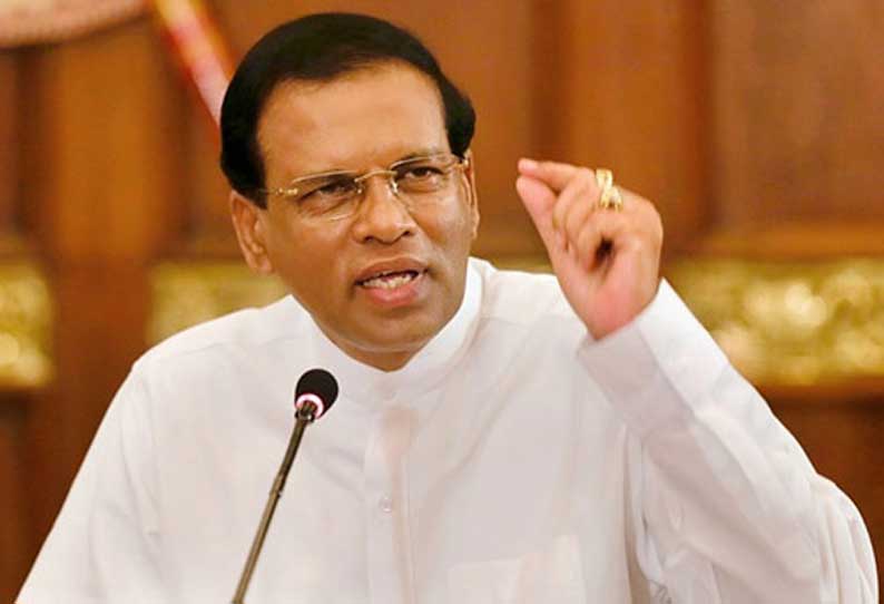 “பயங்கரவாத தாக்குதல் பற்றி முன்கூட்டியே விவாதித்தோம்” என்ற இலங்கை உளவுத்துறை தலைவர் கருத்தை சிறிசேனா நிராகரித்தார் “பயங்கரவாத தாக்குதல் பற்றி முன்கூட்டியே விவாதித்தோம்” என்ற இலங்கை உளவுத்துறை தலைவர் கருத்தை சிறிசேனா நிராகரித்தார்