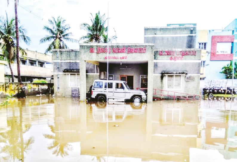 தஞ்சை மாவட்டத்தில் பரவலாக மழை அதிகபட்சமாக பட்டுக்கோட்டையில் 51 மி.மீ. பதிவானது