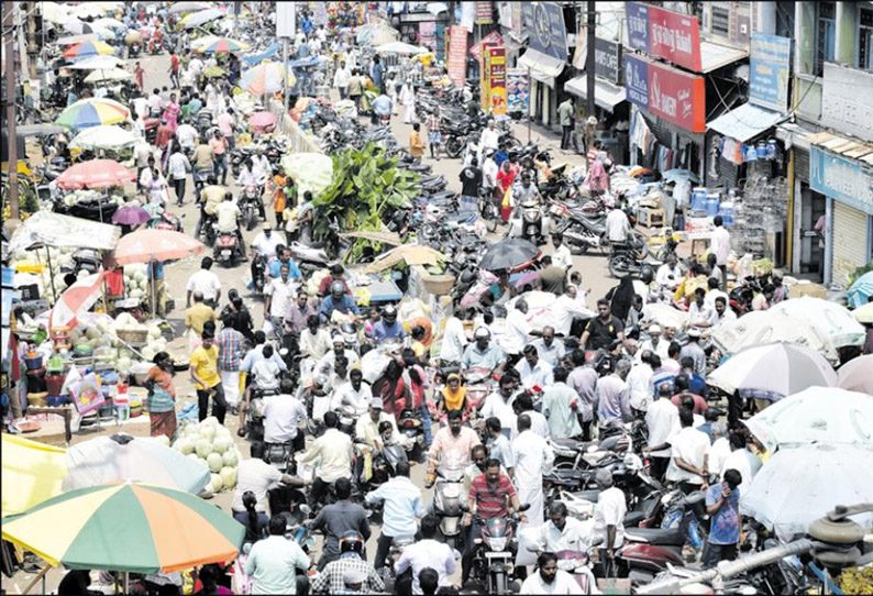 ஆயுத பூஜையையொட்டி மார்க்கெட்டில் பூ விலை உயர்வு