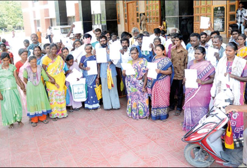 பயிர்களை வனவிலங்குகள் சேதப்படுத்துவதை தடுக்க வேண்டும் - கலெக்டரிடம் விவசாயிகள் மனு