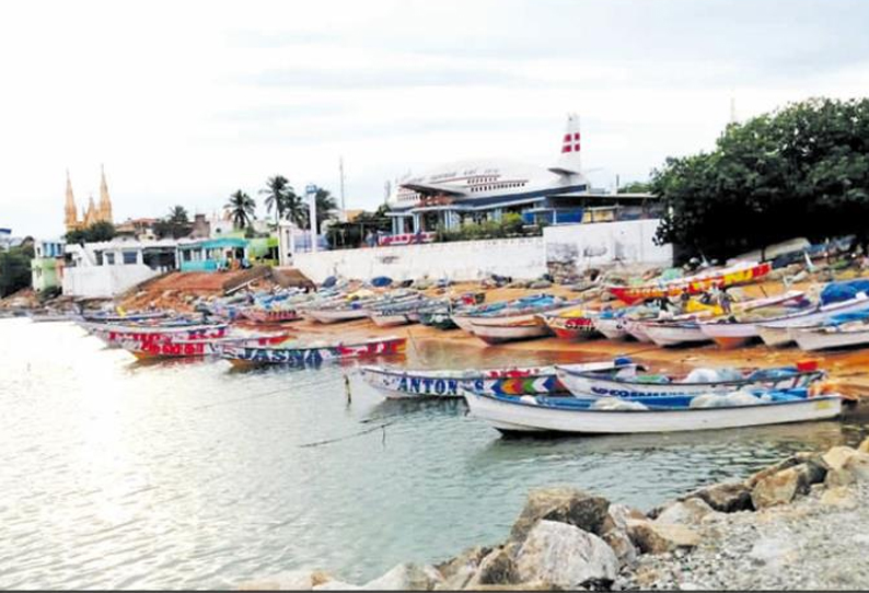 கடற்கரை மேலாண்மை மண்டலம் அமைக்க எதிர்ப்பு: மீனவர்கள் கடலுக்கு செல்லவில்லை