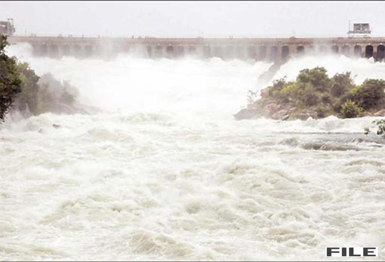 திருச்சி மாவட்டத்தில் காவிரி கரையோர கிராம மக்களுக்கு வெள்ள அபாய எச்சரிக்கை