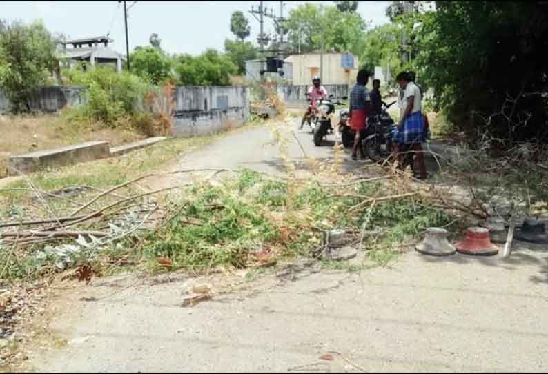 ஈரோடு மாவட்டத்தில் கிராமப்புற மாவட்ட எல்லைகள் அடைப்பு