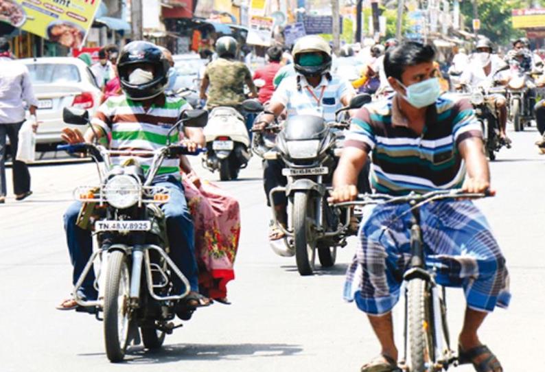 ஊரடங்கை மீறி திருச்சி கடைவீதியில் குவிந்த மக்களால் பரபரப்பு