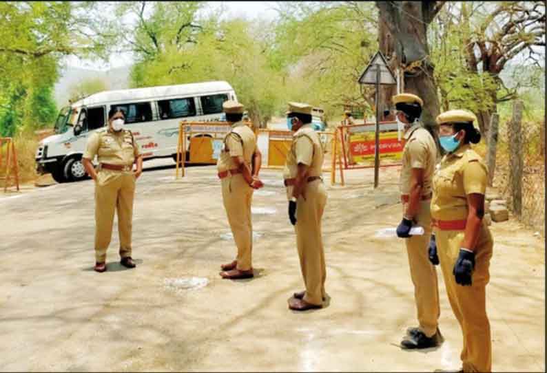 தமிழக-ஆந்திர மாநில எல்லையோரம் உள்ள சைனகுண்டா சோதனை சாவடியில் வேலூர் சரக டி.ஐ.ஜி. ‘திடீர்’ ஆய்வு