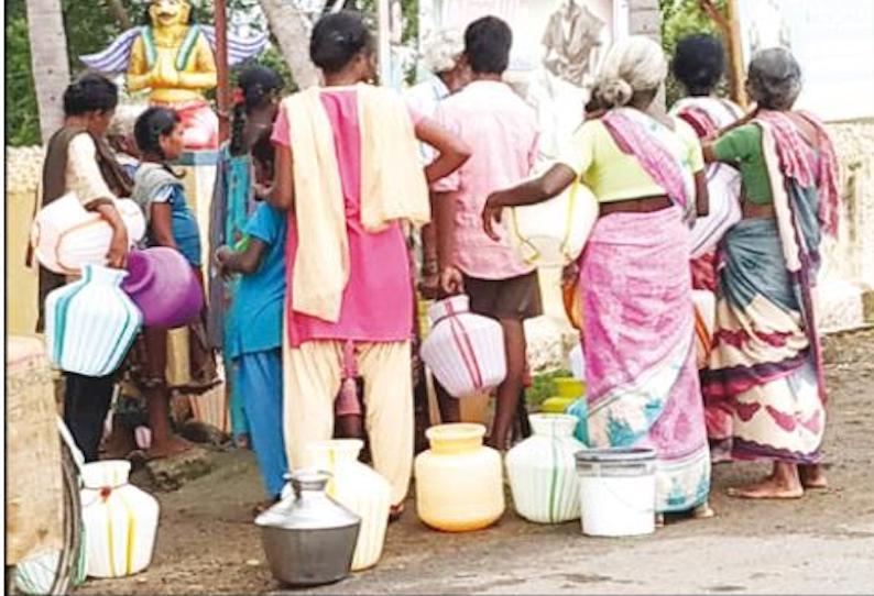 கல்பாடி, அய்யலூர் ஊராட்சி பகுதிகளில் குடிநீர் கிடைக்காமல் அவதிப்படும் மக்கள்