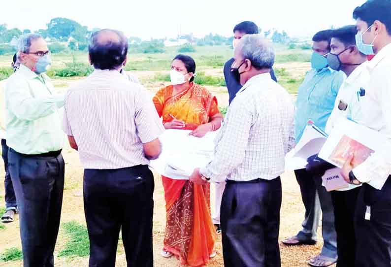 ராணிப்பேட்டை கலெக்டர் அலுவலக கட்டுமான பணிகளை விரைவில் தொடங்க வேண்டும் - பொதுப்பணித்துறை அதிகாரி உத்தரவு