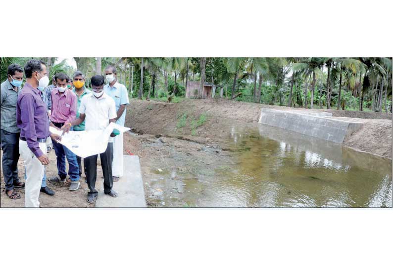 காவேரிப்பட்டணம் ஒன்றியத்தில் கொரோனா வைரஸ் தடுப்பு, வளர்ச்சி திட்ட பணிகள்: கலெக்டர் நேரில் ஆய்வு