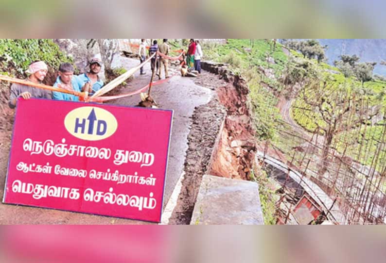 நீலகிரியில் தொடர் கனமழை: 50 மரங்கள் முறிந்து விழுந்தன; 6 குடும்பத்தினர் மீட்பு - பாறைகள் விழுந்ததால் சாலை துண்டிப்பு