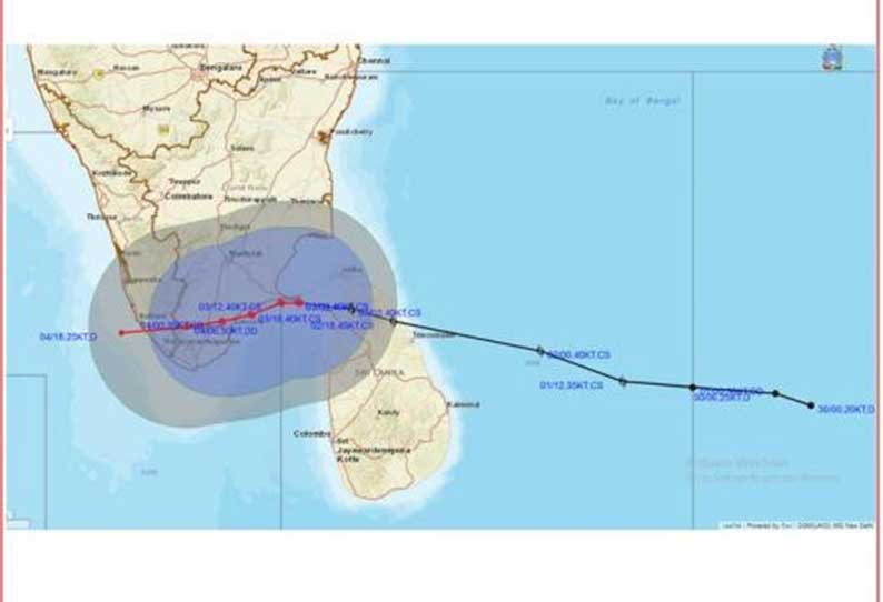 Image courtesy : imdchennai.gov.in