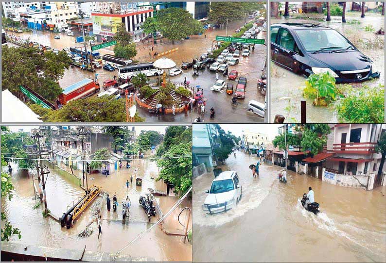 புரெவி புயலால் பலத்த மழை பொதுமக்களின் இயல்பு வாழ்க்கை பாதிப்பு வெள்ளக்காடானது, புதுவை 7,500 வீடுகளில் தண்ணீர் புகுந்தது