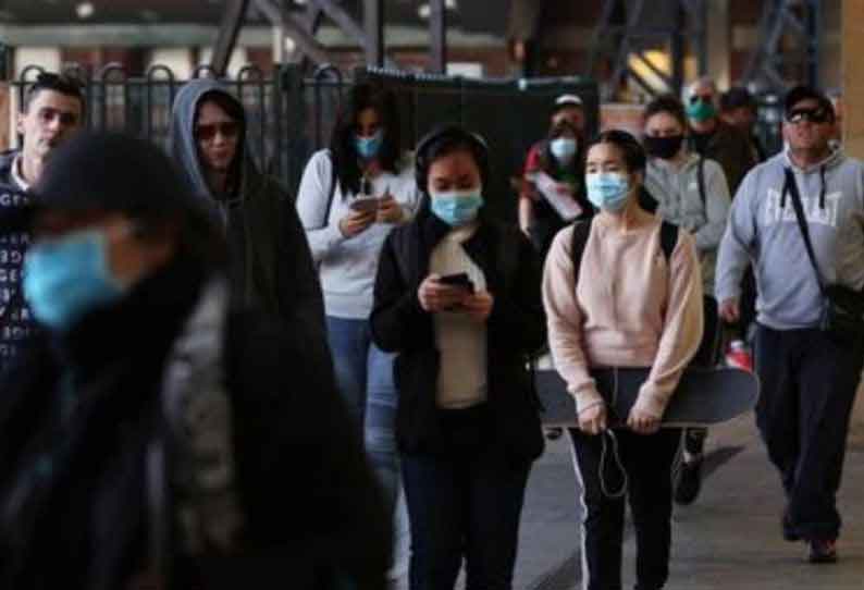 அமெரிக்கா புதிய சாதனை :ஒரே நாளிலில் 2.30 லட்சம் பேருக்கு கொரோனா பாதிப்பு