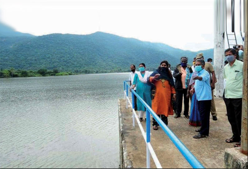 வள்ளிமதுரை அணையில் இருந்து விவசாயிகளுக்கு தேவையான தண்ணீரை வழங்க வேண்டும் அதிகாரிகளுக்கு, கலெக்டர் உத்தரவு