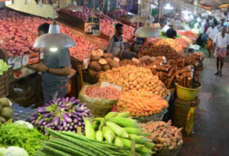 வரத்து அதிகரிப்பால் கோயம்பேடு மார்க்கெட்டில் காய்கறி விலை குறைவு