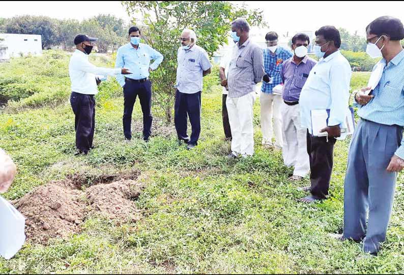 ராணிப்பேட்டையில் தொழிற்சாலைகளில் இருந்து கழிவுநீர் வெளியேறுவதை நிபுணர்கள் குழு நேரில் ஆய்வு