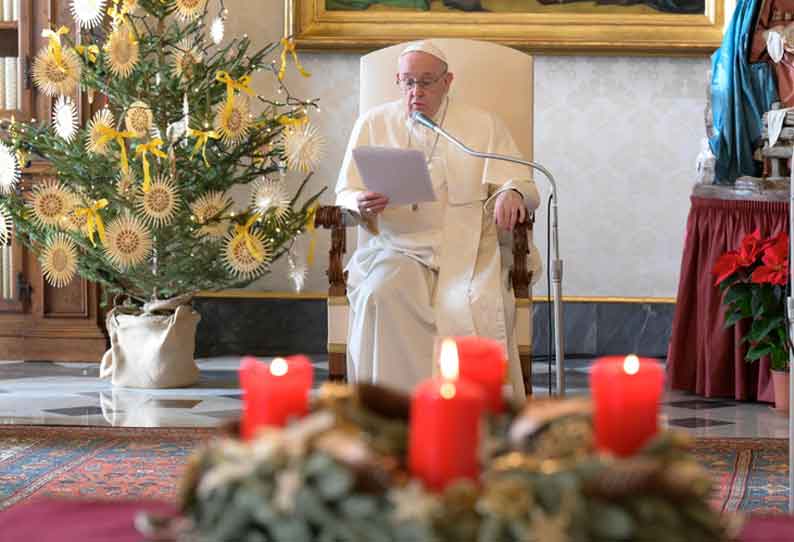 ஈகரை வாழ் கிருத்துவ உறவுகளுக்கு கிறிஸ்துமஸ் வாழ்த்துகள். 202012250848452702_Help-for-the-poor-and-show-love--Popes-Christmas_SECVPF