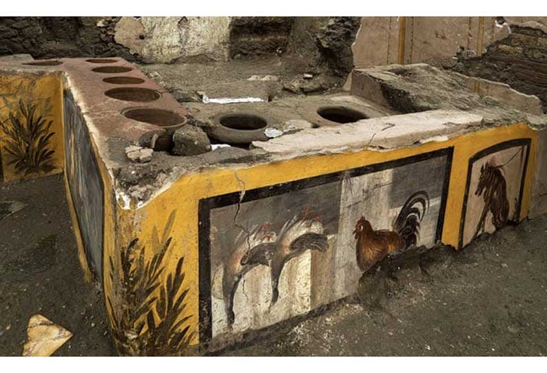 இத்தாலியில் 2,000 ஆண்டுகளுக்கு முந்தைய துரித உணவுக் கடை கண்டுபிடிப்பு