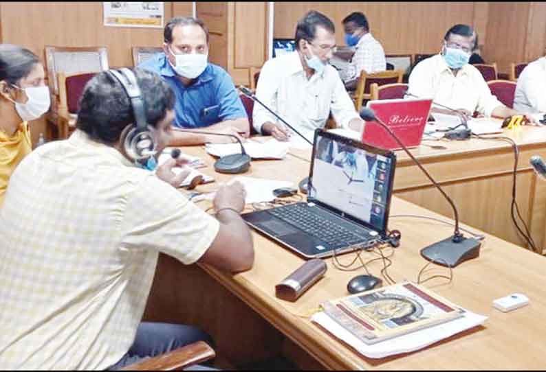 மஞ்சள் ஒரு குவிண்டாலுக்கு ரூ.10 ஆயிரம் நிர்ணயம் வேளாண் குறைதீர்க்கும் கூட்டத்தில் விவசாயிகள் கோரிக்கை