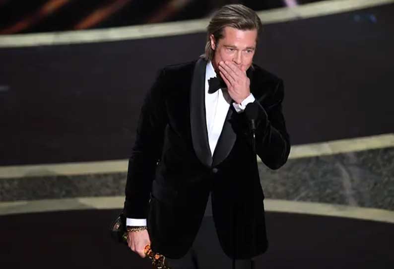 92வது ஆஸ்கார் விருது வழங்கும் விழா தொடங்கியது; சிறந்த துணை நடிகர் பிராட் பிட் 202002100704106482_The-92nd-Oscar-Awards-began-Best-Supporting-Actor-Brad-Pitt_SECVPF