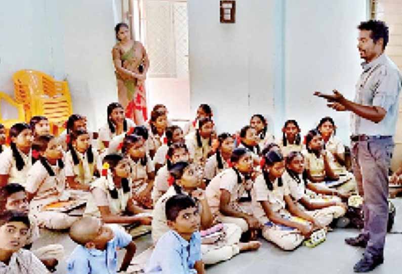 அரசு பள்ளிகளில் ஆவணப்படங்கள் மூலம் மாணவ, மாணவிகளுக்கு இயற்கை வாழ்வியல் பயிற்சி