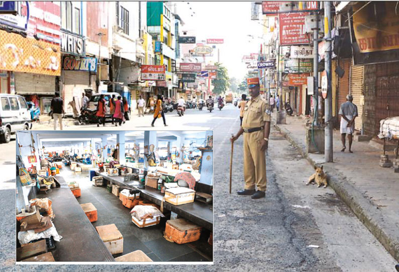 புதுச்சேரியில் முழுஅடைப்பு: பஸ்கள் ஓடாததால் இயல்பு வாழ்க்கை பாதிப்பு கடை வீதிகள் வெறிச்சோடின