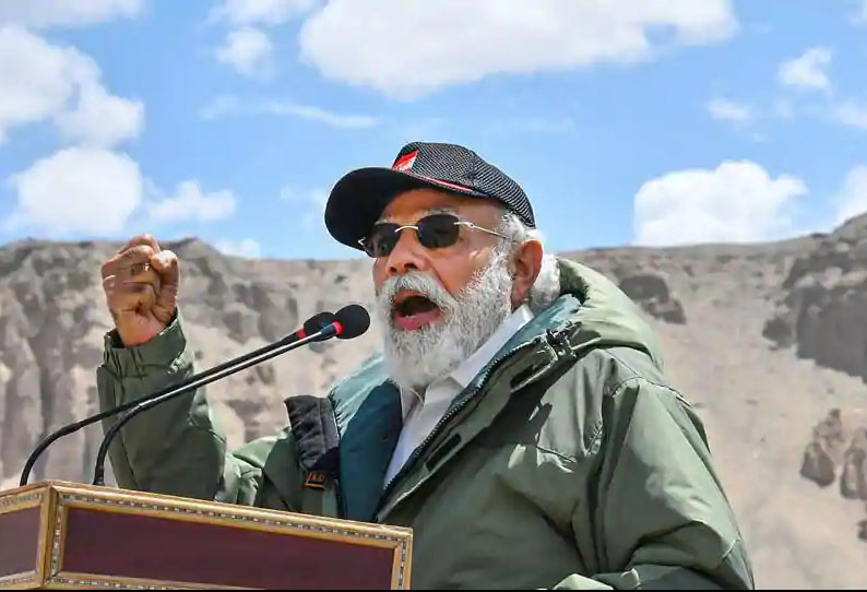 மோடி அரசின் திறமையற்ற நிர்வாகத்தை மறைக்க மோடி லடாக் பயணம்- சீன ஊடகம்