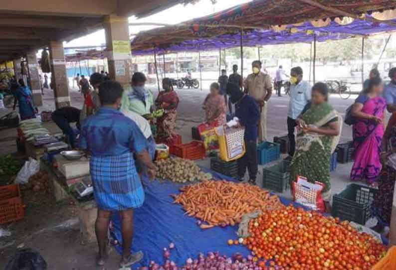 பிராட்வே பஸ் நிலையத்தில் மீண்டும் காய்கறி சந்தை: இன்று தொடங்குகிறதா?