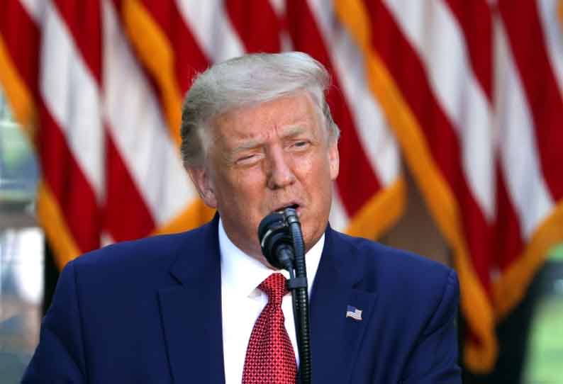 சீனாவுக்கு எதிராக அமெரிக்கா நடவடிக்கை: ஹாங்காங் சுயாட்சி சட்டத்தில் டிரம்ப் கையெழுத்திட்டார்