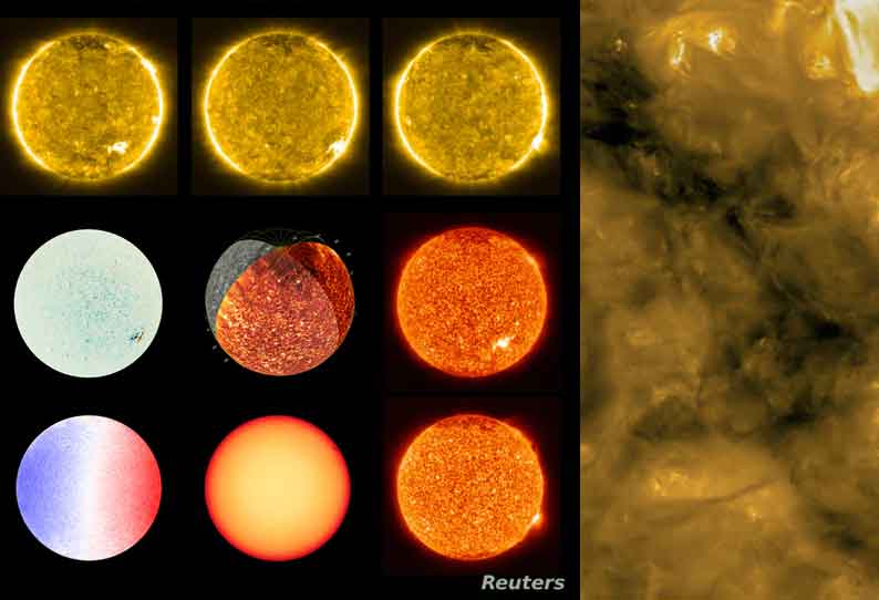 இதுவரை இல்லாத வகையில் மிக நெருக்கமாக எடுக்கப்பட்ட சூரியனின் புகைப்படம்